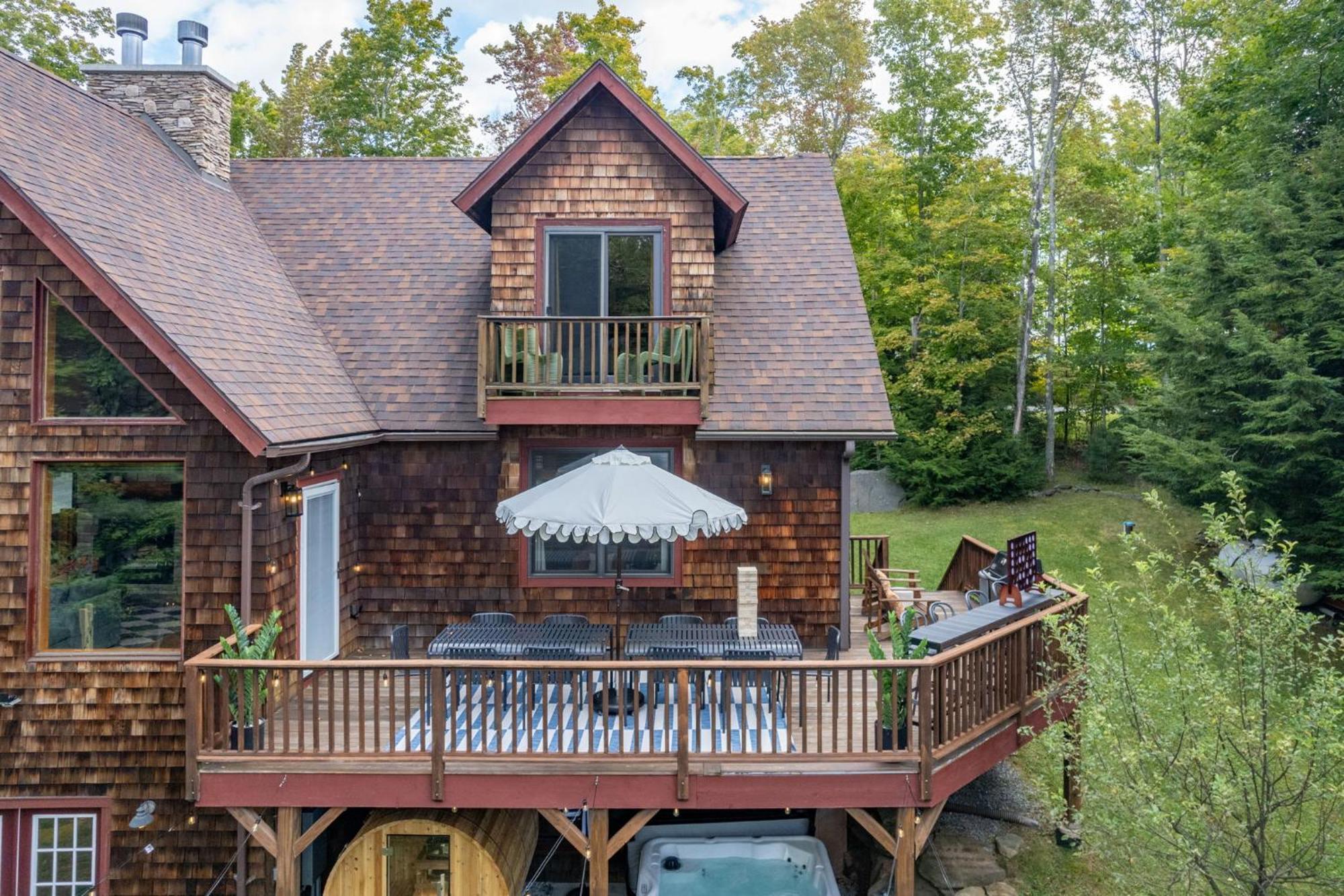 Chalet Oasis, Sauna, Hottub, Firepit, Game Room, Stargazing Windham Exterior photo